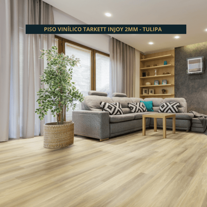 TULIPページ Piso Vinílico Tarkett Injoy 2mm - Tulipa Cx 4,09m² - Estilo Home